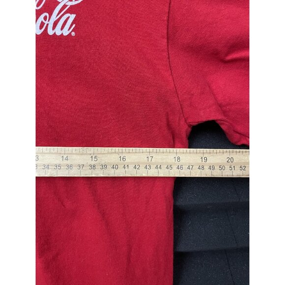 Coca Cola Shirt Men's Medium Red White Logo Adult Men We're All In This Together - Picture 4 of 10